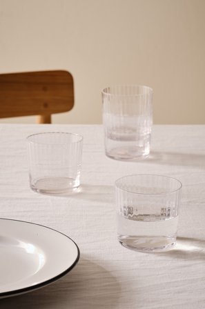 Jotex - Glass 4-pakning Transparent - NOOR - Kjøp Glass hos Jotex