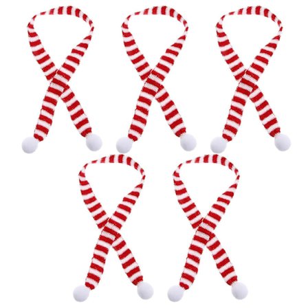 Jule Dekorativ Strikket Halstørklæde 10 stk. Bundle til Koldt Vejr Feriebrug