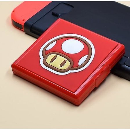 Super Mario Red Goomba Nintendo Switch Oled Game Card Storage Box Ns Cassette Box