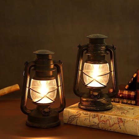 LED Lanterne Lampe Hjemme Dekorationer Batteridrevet Ledningsfri Lys