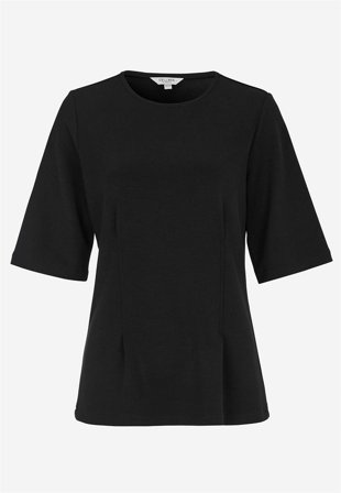 Cellbes of Sweden - Superblød jerseytop i sort til damer i størrelse 38/40