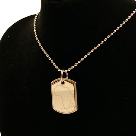 Gold plated tile map your country Somalia gold silver engraved