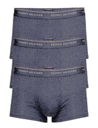 3P Lr Trunk Boxershorts Blå Tommy Hilfiger