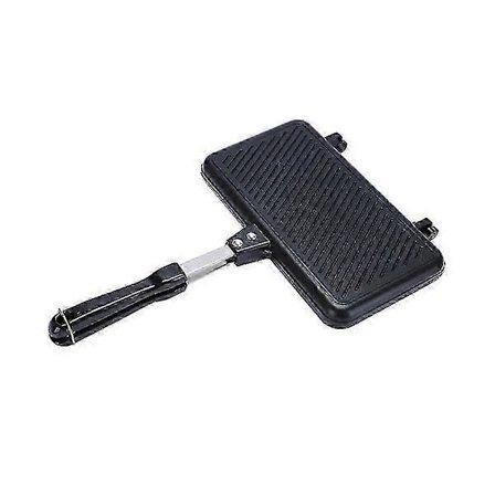 Non-Stick Smörgåsgrill Våffeljärn Pannkakstillverkare Frukostugn