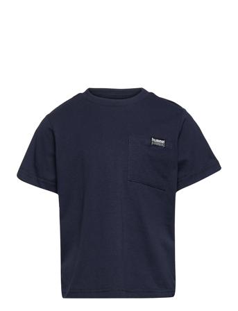 Hmlrocky T-Shirt S/S Blue Hummel