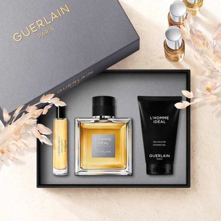Guerlain L'Homme Idéal Christmas Gift Box Presentaskar & set Herr 100 ml+75 ml