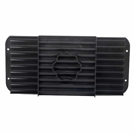 ABS Plast Sort Bærbar Letvægts Fiskeagn Rulleplade Udendørs 16mm 0,63in