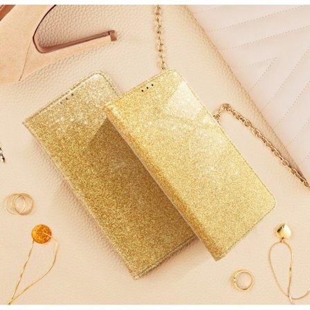SHINING Bok för iPhone 12 Pro Max guld