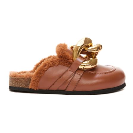 JW Anderson, Mules Brązowy, Kobieta, Rozmiar: 36 EU