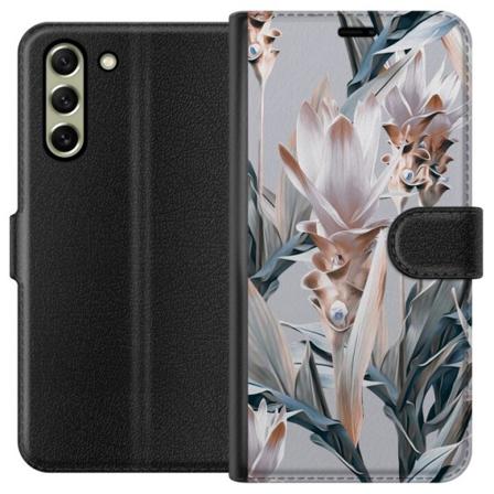 Samsung Galaxy S21 FE 5G Tegnebogsetui Blomst