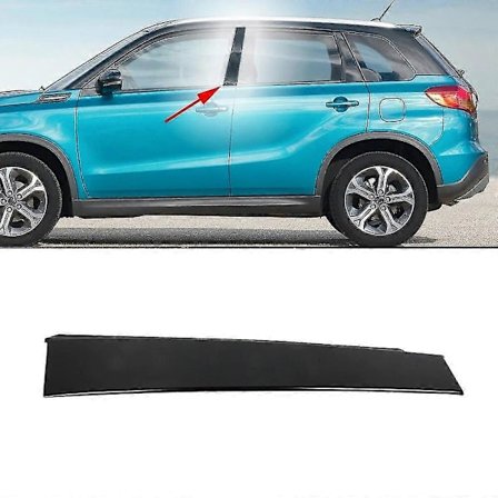 Bil Fordør Bagdør Stolpe Trim Dekoration Ydre Pynt Cover Til Suzuki Vitara 2016 2017 2018 2019 2020