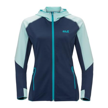 Jack Wolfskin Women's Hydro III Jacket Women Mid layer tops Blue XS