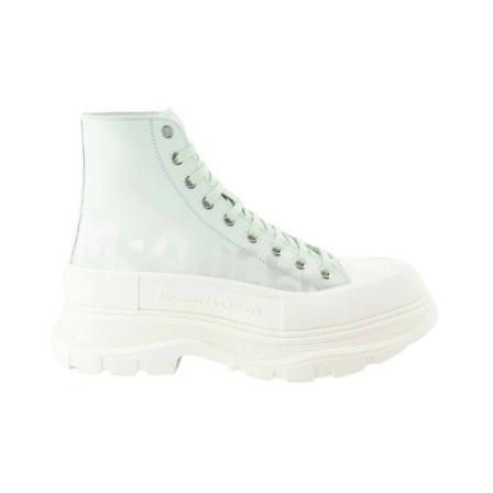 Alexander McQueen, Ankle Boots Blauw, Heren, Maat:43 EU