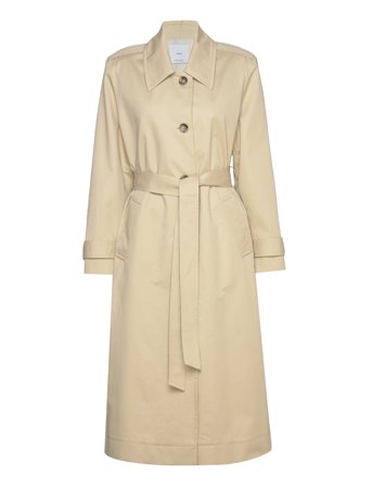 Mango | Cotton Trench Coat With Shirt Collar | M