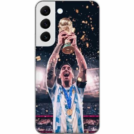 Samsung Galaxy S22 5g Genomskinligt Skal Messi
