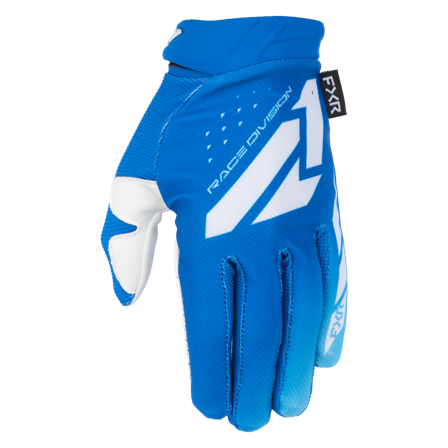 Crosshandschoenen FXR Reflex 26 Kinderen Blauw/Wit XL