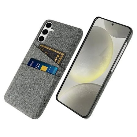 Samsung Galaxy S25 Plus Skal med kortfack - Grå