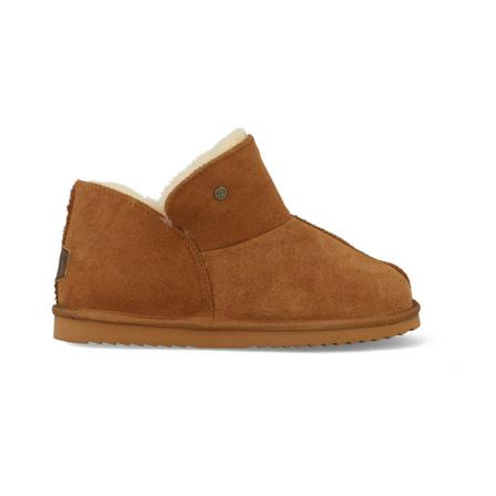 Warmbat Pantoffels Willow Cognac Bruin-36 , Bruin , Dames , Maat: 36 EU