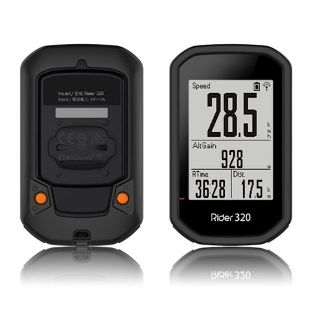 Bryton Rider 430 / 320 silikonöverdrag - Svart