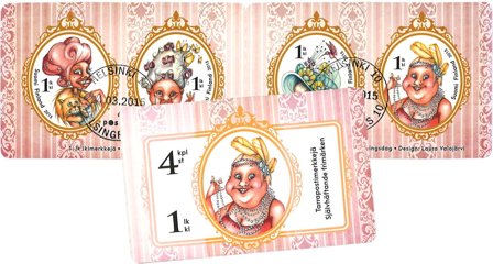 Finland 2015 - AFA 2398-2401 - Frimærkehæfte - Stemplet