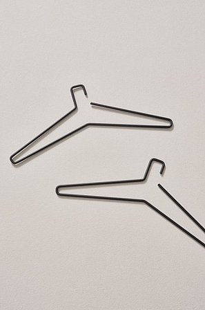 Jotex - Wieszak, 2 Sztuki Czarny - EVERLY - Kup Meble do przedpokoju firmy Jotex