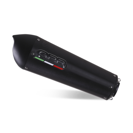 Slip-On G.P.R. GPE EVO Titanium Sort - BMW S 1000 RR 2012-2014