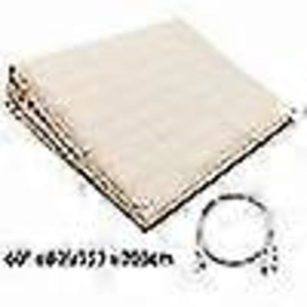 Jording Dobbeltseng Jordingslaken Skjold Emf Anti Stråling Ledende Stoff Seng Matte 153*203cm