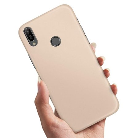 Huawei P20 Lite - Deksel/Mobildeksel Beige