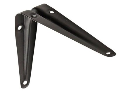 PN-BESLAG HYLLEKNEKT OPPRES SORT 125X150MM