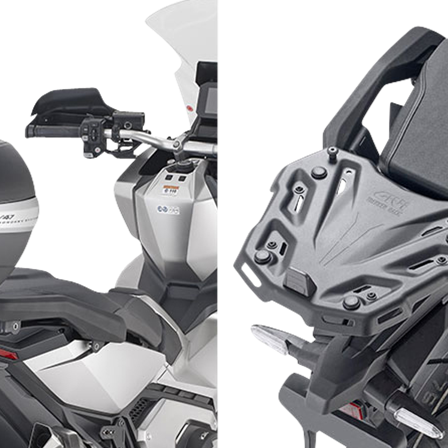 Gepäckträger Topbox Givi Scooter SR Monokey - Honda Forza 750 2021-2025