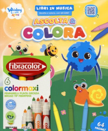 Whiskey & i suoi amici. Ascolta e colora. Con 6 pennarelli. Con playlist musicale