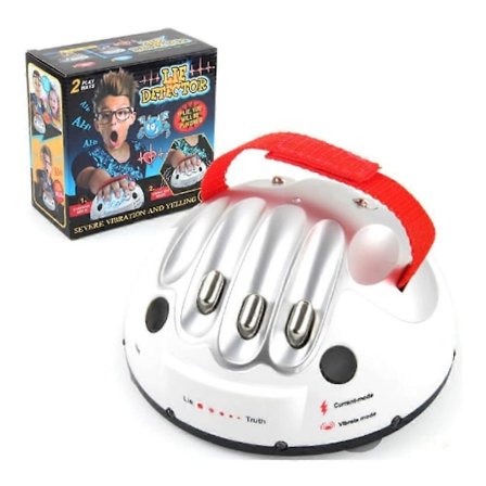 Elektrisk finger-spilmaskine til fest, inkl. Roulette løgnedetektor