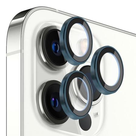 Iphone 12 Pro Max Lindsskydd Blå Blå