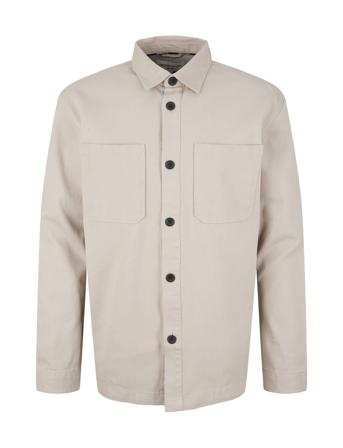 Twill Oversh Overshirts Creme Tom Tailor