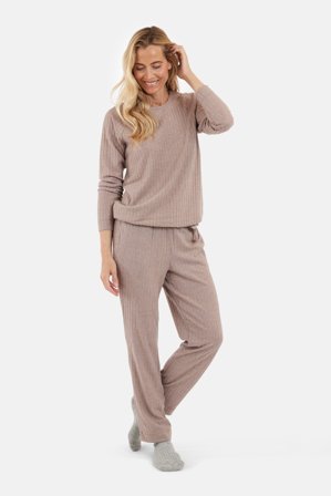 BRANDTEX - Joggingsæt - Taupe