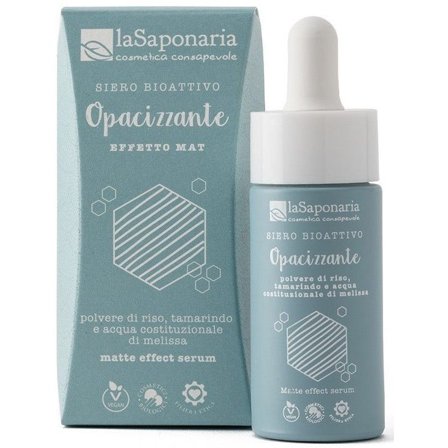 La Saponaria Siero Bioattivo Opacizzante Effetto Mat 15ml