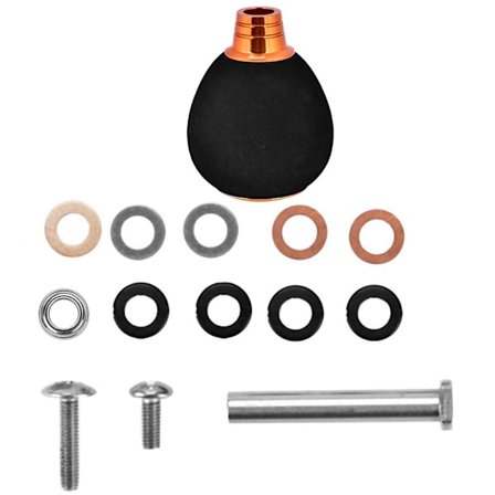 Modifisering av håndtak for fiskesnelle Power Knop Reel Age Casting Spinning Reels (Gull)