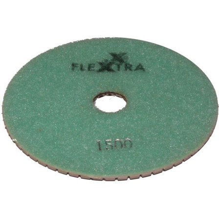 Flexxtra 100.25 Diamantslipskiva 125 x 4 mm, våt/torr Grit 1500, Maskintillbehör & förbrukning