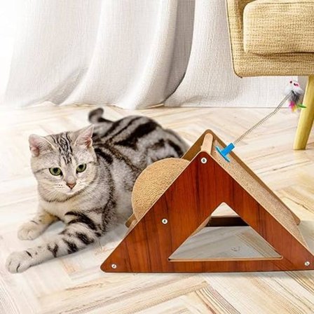 Kattklösleksak, Naturlig Sisal Kattklösboll, Klöss Boa