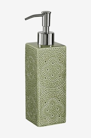 Cult Design - Tvåldispenser Kub Orient - Grön - Badrumstillbehör - Från Homeroom