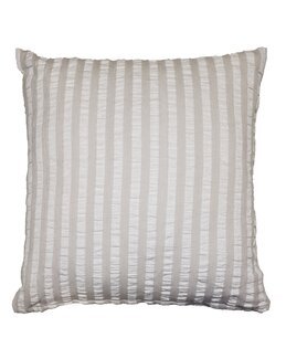 Kuddfodral Polly randigt med bäckebölja 1-pack Linne - Redlunds