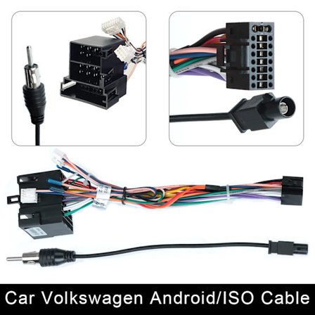 RCA til Suzuki Buick Volkswagen ISO Hyundai Kia Honda Toyota Nissan Mitsubish GPS Antenne 2 Din Bil Android Radio Kabel