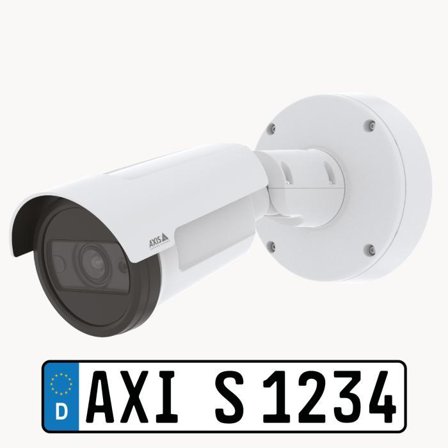 AXIS P14 Series P1465-LE-3 - nettverksovervåkingskamera - kule - TAA-samsvar - med AXIS License Plate Verifier