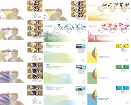 Caribisk Nederlandene 2014-2015 - FDC årgange