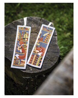 Stickpackung Lesezeichen Fuchs 2-er Pack