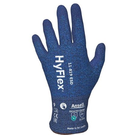 HYFLEX Montagehandske 11-819 ESD 9 - Lyreco - Skyddsutrustning - Skyddshandskar - Montagehandskar