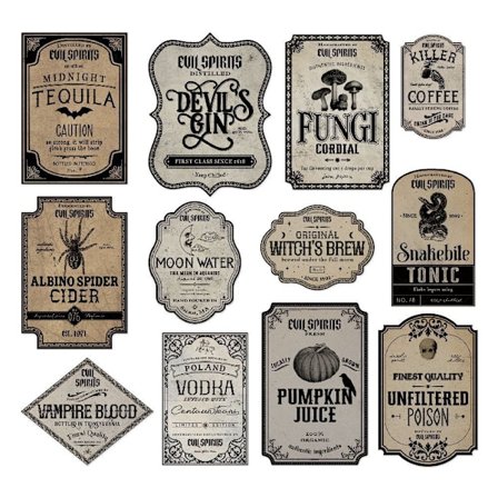 Vinflaskeklistermærker Bar Drikkeflaskeetikette Flaskeemballage