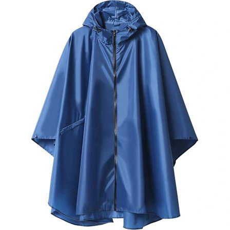 Regnponcho Voksen Vandtæt Udendørs med Hætte, Poncho Vandtæt til Kvinder med Lynlås, Festivalponchoer Vandtætte Lange, Vandtætte Kapper Plus Si...