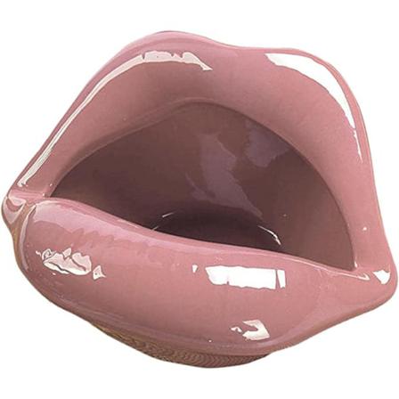 Kreativ Personlighet Keramisk Askfat, 1 St, Rosa