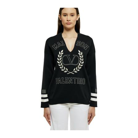 Valentino, T-Shirts Zwart, Dames, Maat:S